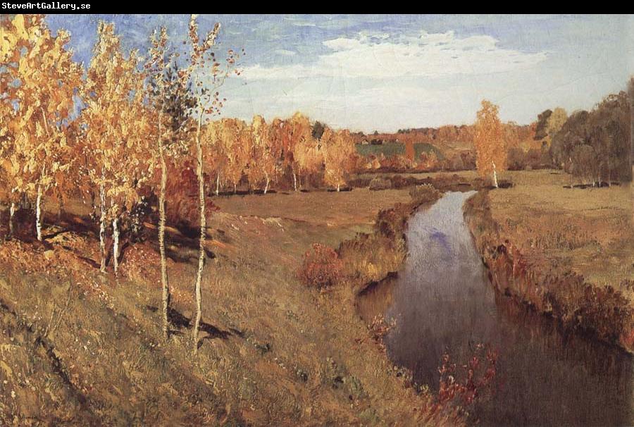 Levitan, Isaak Golden autumn